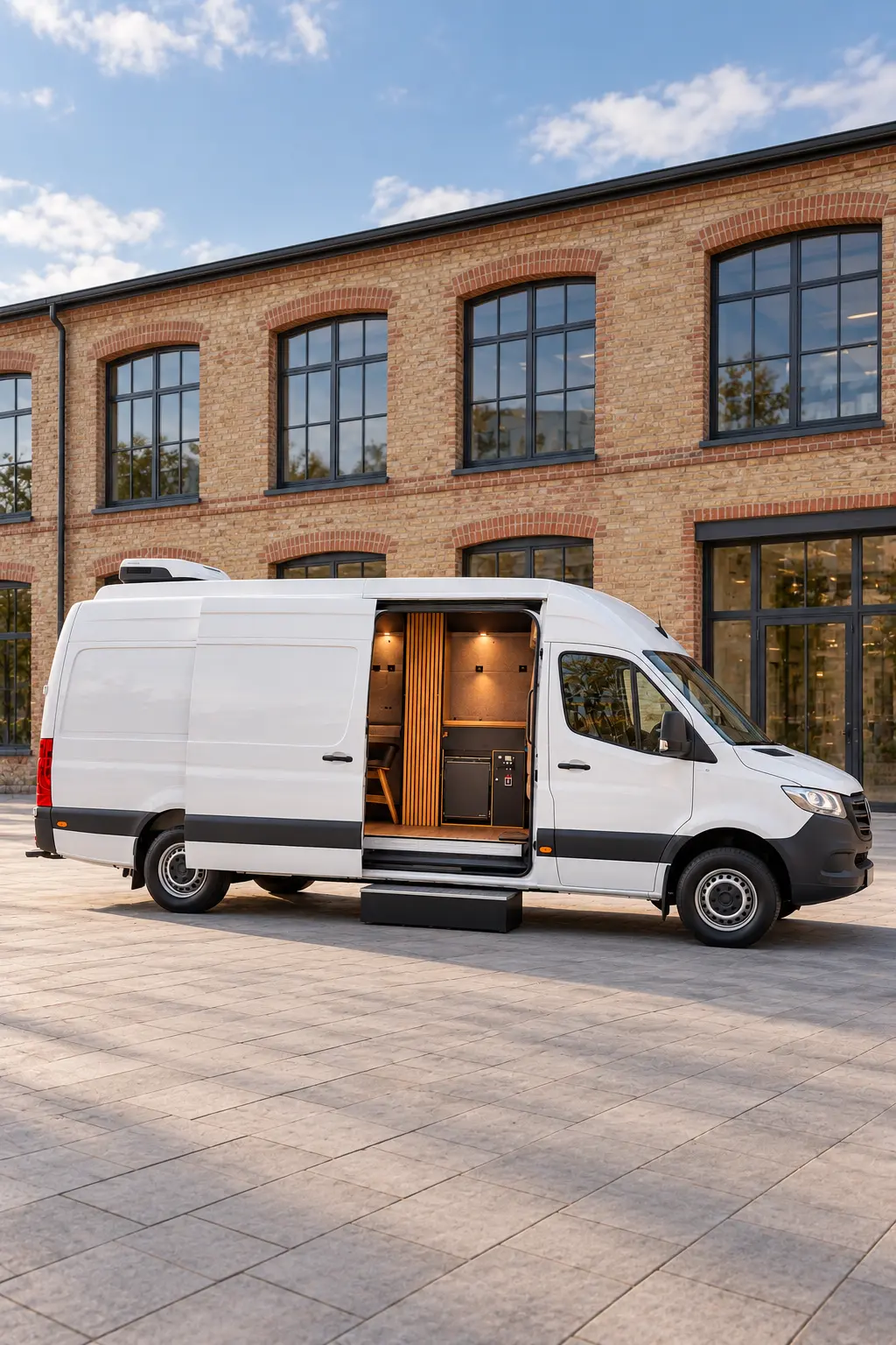 TalkTruck vor einer Event- und Produktionslocation